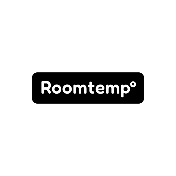 Roomtemp wordmark on a white background